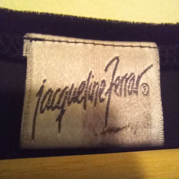 Vintage Jacqueline Ferrar Velvet Dress-Size 12 Petite-Long Sleeve-Lined-Gothic - Picture 6 of 8